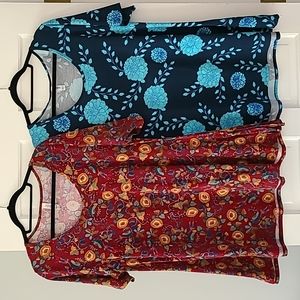 LuLaRoe XL Perfect Tee Combo